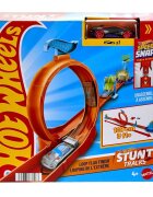 Hot Wheels Set de joaca cu masinuta Stunt Track Loop Flag Finish JHK77