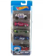 Hot Wheels Set masinute Police Pursuit DJD19 (5 modele)