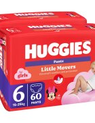 Huggies Scutece chilotel Pants Jumbo Nr 6 Girl 15-25 kg 60 buc