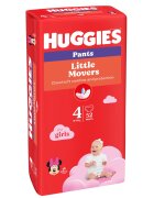 Huggies Scutece chilotel Pants Mega Nr 4 Girl 52 buc 9-14 kg