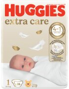 Huggies Scutece Extra Care Convi Nr 1 2-5 kg 26 buc