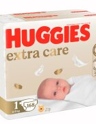 Huggies Scutece Extra Care Mega Nr 1 2-5 kg 168 bucati