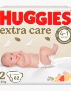 Huggies Scutece Extra Care Nr 2 3-6 kg 82 buc