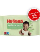 Huggies Servetele umede BW Natural Care zero plastic 48 buc