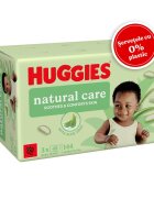 Huggies Servetele umede BW Natural Care zero plastic Triplo 3 x 48 buc