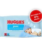 Huggies Servetele umede BW Pure zero plastic 48 buc
