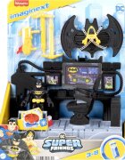 Imaginext Set de joaca cu figurina Dc Super Friends Bat Command Center JFD93