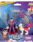 Imaginext Set de joaca cu figurina Metal Force Superman JGN60