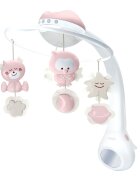 Infantino Carusel muzical cu proiector 3in1 Roz