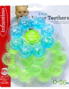 Infantino Set 3 jucarii pentru dentitie Water Teethers
