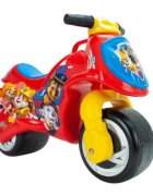 INJUSA Motocicleta Ride-On fara pedale Paw Patrol Rosu