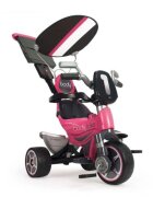 INJUSA Tricicleta evolutiva Body Pink cu maner parental include rucsac