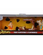 Jada Figurina metalica Fred Flintstone si Flintmobill 1:32