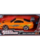 Jada Masina cu telecomanda Fast And Furious Brian S Toyota Supra 1:16