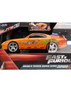 Jada Masina cu telecomanda Fast And Furious Toyota Supra Nitro Powered 1:24