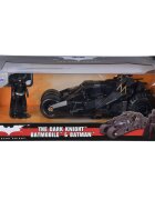 Jada Masina din metal si figurina Batman si Batmobil The Dark Night 1:24