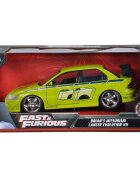 Jada Masina metalica Fast and Furious Mitsubishi Lancer 2002