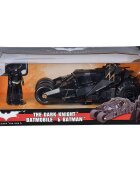 Jada Set masina si figurina din metal Batman si Batmobile The Dark Knight 1:24