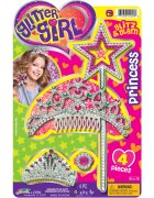 Jaru Set tiara si bagheta Glitter Girl