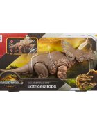 Jurassic World Figurina articulata Gigantic Thrashers Eotriceratops JGB93