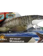 Jurassic World Figurina articulata Rebirth Bite N Blast Mosasaurus JCH00