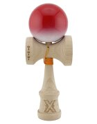 Kendama X Jucarie de indemanare din lemn Flippy Big Cups V2 Super Sticky Gradient Rosu Alb