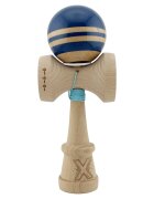 Kendama X Jucarie de indemanare din lemn Flippy Rainbow King Size V3 Super Sticky 18 cm Albastru Maro