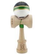 Kendama X Jucarie de indemanare din lemn Flippy Royal Spike King Size V3 Super Sticky 18 cm Verde