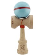 Kendama X Jucarie de indemanare din lemn Flippy Silken King Size V3 Super Sticky 18 cm Albastru