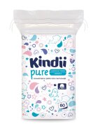 Kindii Dischete din bumbac Pure Baby 60 buc