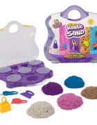 Kinetic Sand Set de joaca cu nisip si accesorii Sensory Case 6069784