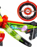 King Sport Arbaleta cu 7 moduri iluminare sageti si tinta