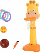 King Sport Panou de baschet multifunctional Girafa 126-156 cm