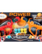 King Sport Set 2 pistoale cu aer si mingi de burete