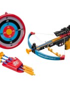 King Sport Set arbaleta de jucarie cu ventuze si infrarosu