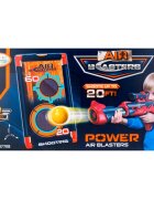 King Sport Set pusca cu luneta mingi de burete si tinta
