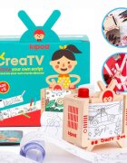 Kipod Set creativ pentru realizat povesti si benzi desenate Crea TV
