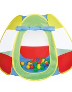 KNORR TOYS Casuta de joaca cu 50 de bile asortate 100 x 100 x 90 cm Bellox