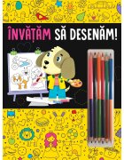 Kreativ Carte cu activitati Invatam sa desenam