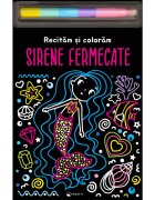 Kreativ Recitam si coloram Sirene fermecate