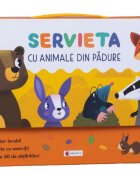 Kreativ Servieta cu animale din padure