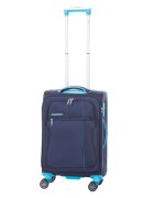 Lamonza Troler Ultralight Albastru inchis cu Turcoaz 55 x 36 x 22 cm