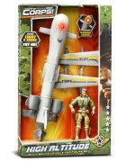 Lanard Toys Avion de lupta si figurina The Corps Universe Elite Corps