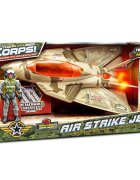 Lanard Toys Avion militar de lupta cu figurina The Corps Universe