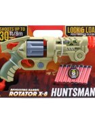 Lanard Toys Pistol Rotator X-8 cu 8 gloante din burete Huntsman