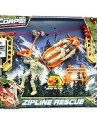 Lanard Toys Set de joaca The Corps Universe Zipline Rescue