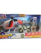 Lanard Toys Set elicopter motocicleta si figurina The Corps Universe