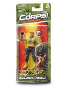 Lanard Toys Set soldat cu accesorii Lanard The Corps Universe Soldier of Honor