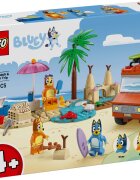 LEGO® Bluey - Calatoria familiei lui Blue cu masina la plaja (11202)