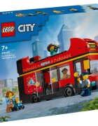 LEGO® City - Autobuz turistic rosu cu etaj (60407)